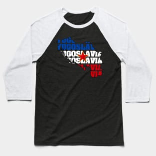 Jugoslavija Zemlja Jugoslovena Baseball T-Shirt